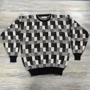 Vintage Royal Knight Knit Sweater